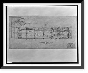 Alterations to a drugstore (Peoples Drug Store"), 1323 F Street, N.W., Washington, D.C. Mezzanine floor", Antique Poster