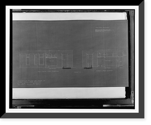Alterations to a drugstore (Peoples Drug Store"), 1020 East Capitol Street, N.E., Washington, D.C. East Capitol and 11th Street elevations", Historic Reproduction