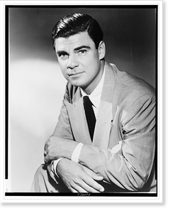 Antique Portrait - Bert Parks, half-length portrait, facing front