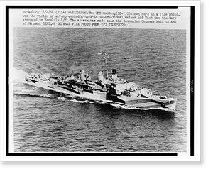 Historic Maritime - Battleships - U.S.S. Maddox (DD-731) at sea