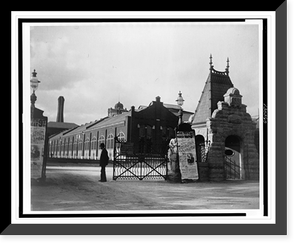 Vintage Railroad - Railroads & Depots - Workers' gate at Pullman
