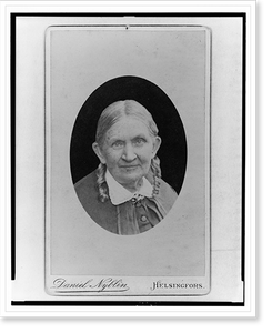Vintage Portrait - Fredrika Runeberg, Finnish novelist/poet