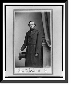 Henry Shelton Sanford, three-quarter length portrait, standing, facing front.Brady, M. Classic, Antique Wall Art