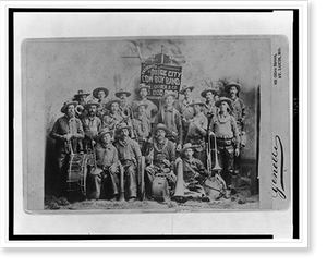 Historic Photo Print - St. Louis, Missouri - Dodge City Cow-Boy Band