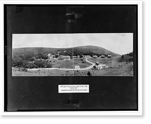 Historic Landscape - Virginia - Mountain Lake - Antique Wall Decor Print