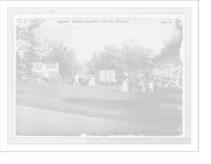 Garden party, Governor's Island, New York - 3, Historic Reproduction