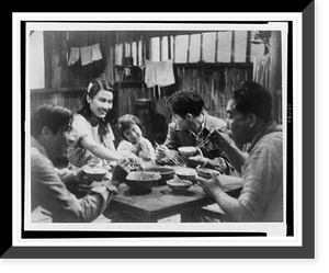 Home of a worker in a munitions factory - they are the unsung heroes of the war Classic, Antique Print