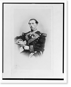 Historic Portrait - General Toboado half-length portrait, seated