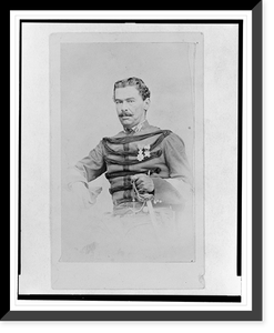 Abraham de la Pe&ntilde;a, half-length portrait, facing front, Antique Wall Art