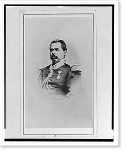 Historic Portrait - General Ramón Mendez, head-and-shoulders portrait
