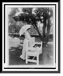 Historic Framed Print, Mrs. Theodore Roosevelt,  17-7/8" x 21-7/8"