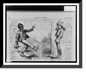 We accept the situation.Th. Nast. Classic, Antique Poster