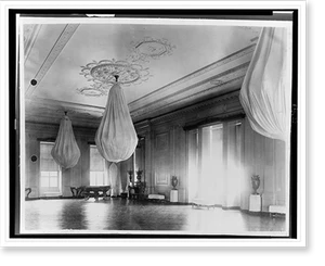 Vintage Building Photo - White House - East room