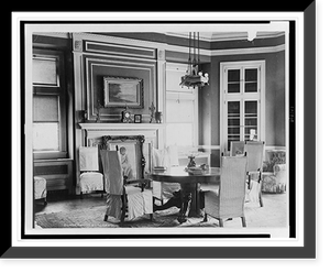D.C., Washington. Vice Presidential homes. Mansion of Mrs. John B. Henderson, offered as residence for Vice President. 1931. Interior.Underwood & Underwood, Historic Reproduction
