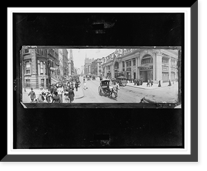 Antique City View - The Sunday parade, Fifth Avenue