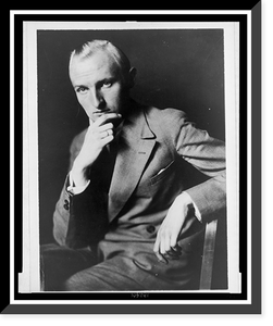 Ernst Glaeser, three-quarter length portrait, seated, facing front, Antique Print