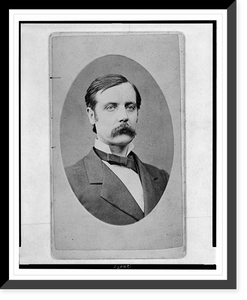 Historic Framed Print, [Addison C. Harris, head-and-shoulders portrait, facing right],  17-7/8" x 21-7/8"