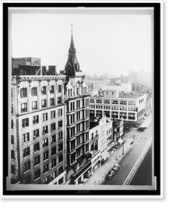 Vintage Building Photo - Washington, DC - Aerial view of the Sun