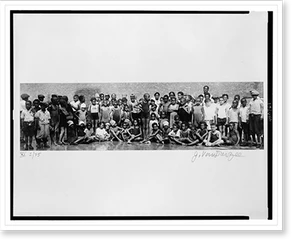 Historic Sports - Swimming team, Harlem,.Van DerZee, 1925