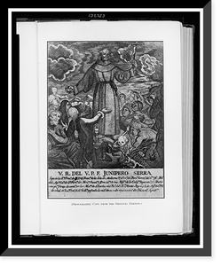 Antique Photo Print - V.R. del V.P.F. Junipero Serra