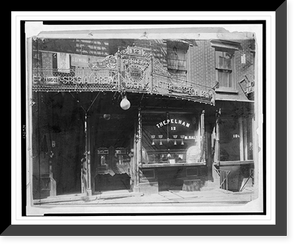 Salter's Cafe, and, The Pelham saloon, Chinatown, New York City, 1905, Antique Poster