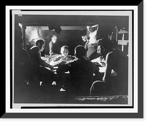 Historic Framed Print, New York Port of embarkation during World War II. The old army game,  17-7/8" x 21-7/8"