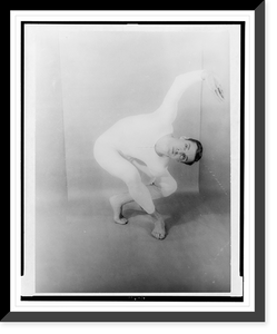 Historic Framed Print, [Portrait of Paul Taylor, in Episodes, New York City Ballet] - 2,  17-7/8" x 21-7/8"
