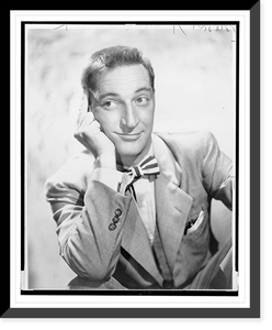 Antique Portrait - Garry Moore, half-length portrait