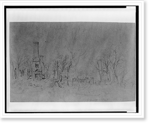 Vintage Americana Print - Haymarket, Va. 63 - Historic Wall Art Gift