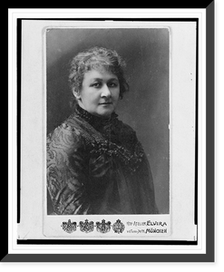 Historic Framed Print, [Helene von Forster, half-length portrait, facing right].Hof-Atelier Elvira. - 2,  17-7/8" x 21-7/8"