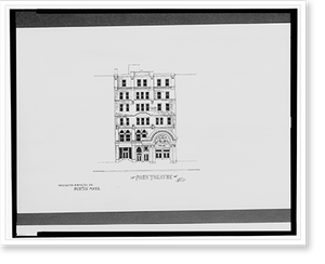 Historic Landscape - Boston - Park Theatre, Washington St, 1929