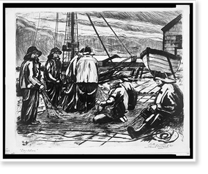 Vintage Photo Print - Day ashore.John Stewart '41