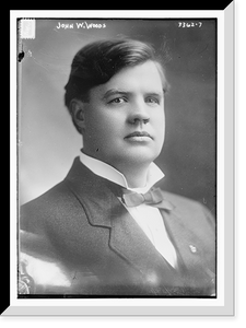 Historic Framed Print, John W. Woods,  17-7/8" x 21-7/8"