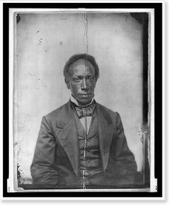 Vintage Portrait - Portrait of Edward James Roye - Historic Wall Art Gift