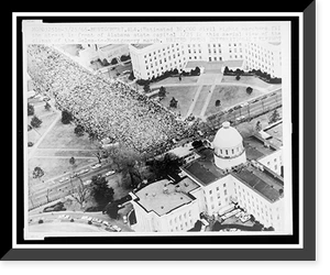 Antique Architecture - Estimated 30,000 civil rights marchers fill