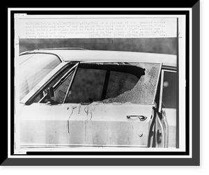 Vintage Americana Print - Mrs. Viola Liuzzo was slain by sniper while