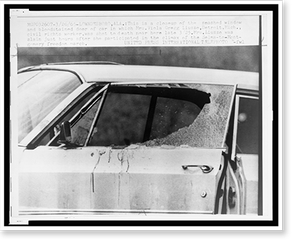 Vintage Americana Print - Mrs. Viola Liuzzo was slain by sniper while