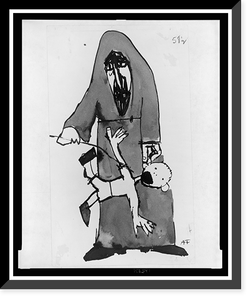 Historic Framed Print, [Pelznickle and child],  17-7/8" x 21-7/8"