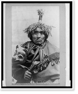 Antique Photo Print - Takou Indian doctor, Alaska