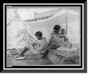 Historic Photo Print - Esquimaux village - Vintage Wall Art Gift