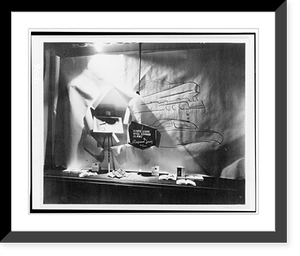 Historic Framed Print, [Store window display for Loewy's memoirs published in 1951, Never leave well enough alone] - 2,  17-7/8" x 21-7/8"