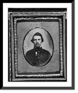 Historic Framed Print, [Unidentified man, head-and-shoulders portrait, full face] - 5,  17-7/8" x 21-7/8"