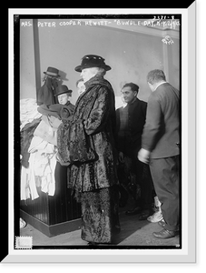 Mrs. Peter Cooper Hewitt . "Bundle Day", N.Y., 2/4/15, Vintage Wall Art