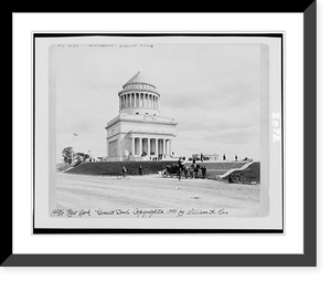 Historic Framed Print, [Grant's Tomb, New York],  17-7/8" x 21-7/8"