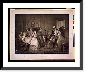 Historic Framed Print, Home again.lith. by Fabronius ; painted by Trevor McClurg. - 2,  17-7/8" x 21-7/8"