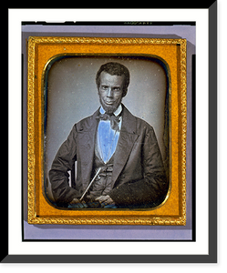 Historic Framed Print, [Unidentified man with beard, half-length portrait, full face] - 3,  17-7/8" x 21-7/8"