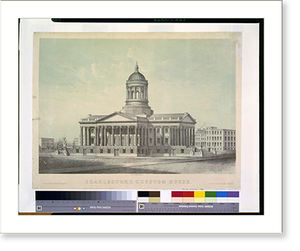 Vintage Building Photo - Charleston - S.C. custom house.C.C. Kuchel