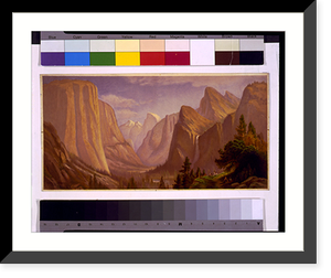 Historic Landscape - Yosemite - Valley looking east from the Mariposa