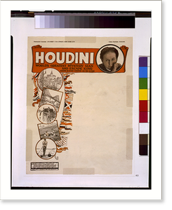 Historic Portrait - Two copies of Houdini letterhead