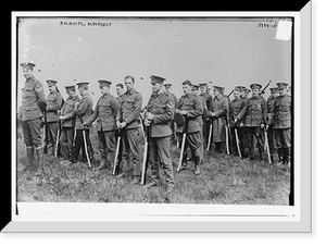 Historic Framed Print, Recruits, Aldershot - 8,  17-7/8" x 21-7/8"